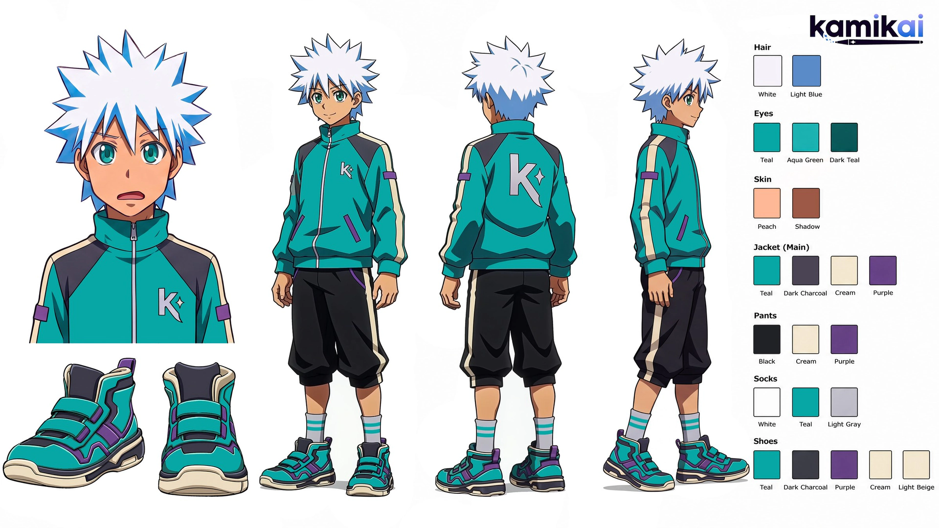 Character model sheet reference
