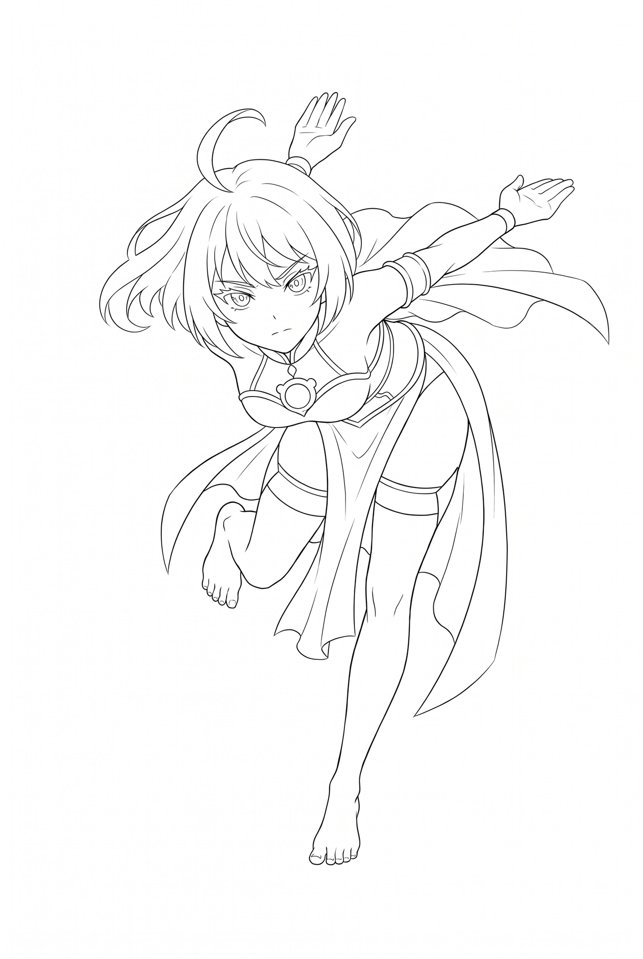 Magic Pen output line art
