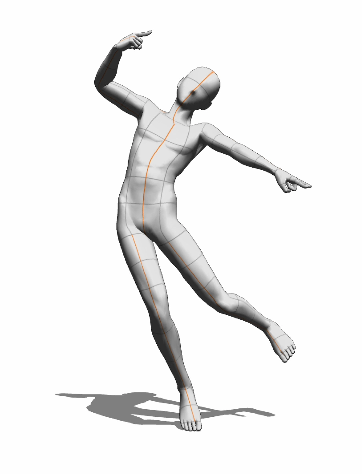 3D key pose